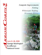 Flyer template for George Washington and Jefferson