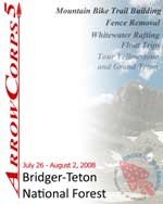 Flyer template for Bridger-Teton
