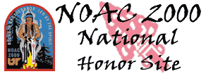 [NOAC 2000 National Honor Site logo]