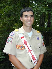 The 2002 Northeast Region Chief, Brian Favat.