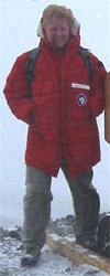 Tim Brox in Antarctica
