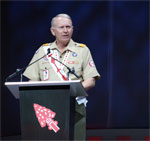 Chief Scout Executive Addressing the Conference