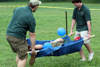 Stretcher Relay game