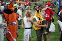 Lodge mascot race